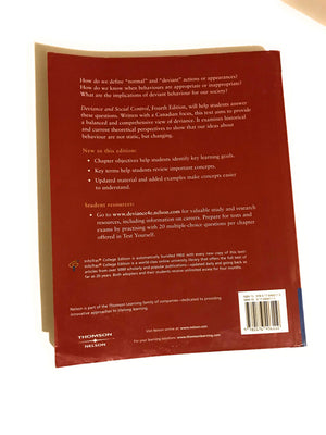 Title: DEVIANCE+SOCIAL CONTROL >CANAD,Used