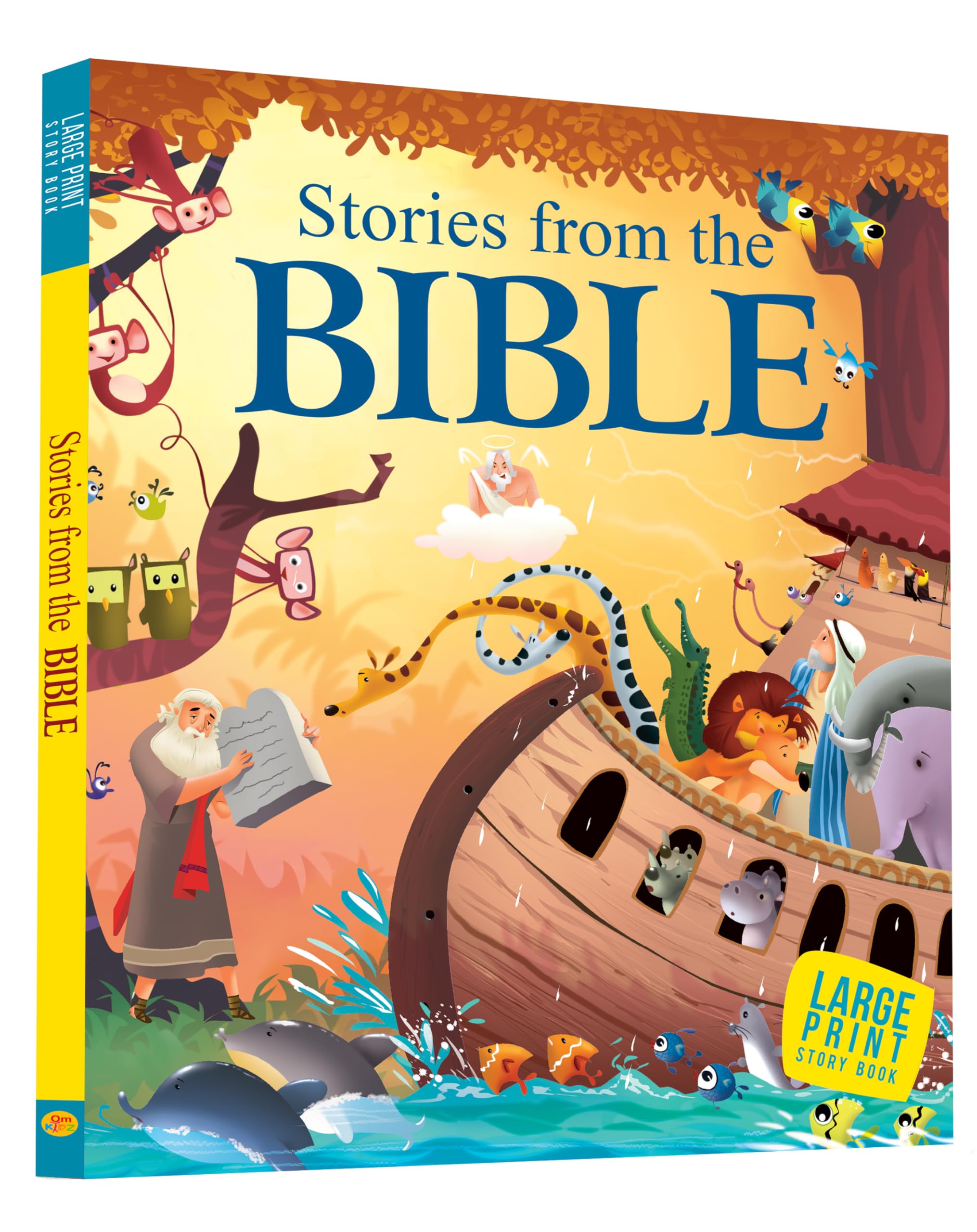 Bible Story Book For Kids: A Beautiful Storybook Of Faith And Hope | Timeless & Inspirational Tales | Christian Bible Stories | The Life Of Jesus & Teaching For Children | Old And New Testaments | Gods Greatest Stories (Large Print)