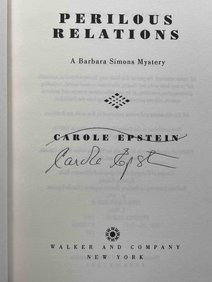 Perilous Relations: A Barbara Simons Mystery,Used