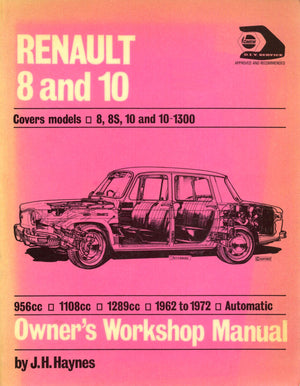 Renault 8 And 10 19621972 (R8, R8S, R10 & 101300)