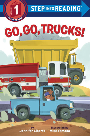 Go, Go, Trucks! (Step into Reading),Used