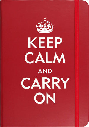 Keep Calm and Carry On Journal (Diary, Notebook) (Small Format Journal),Used