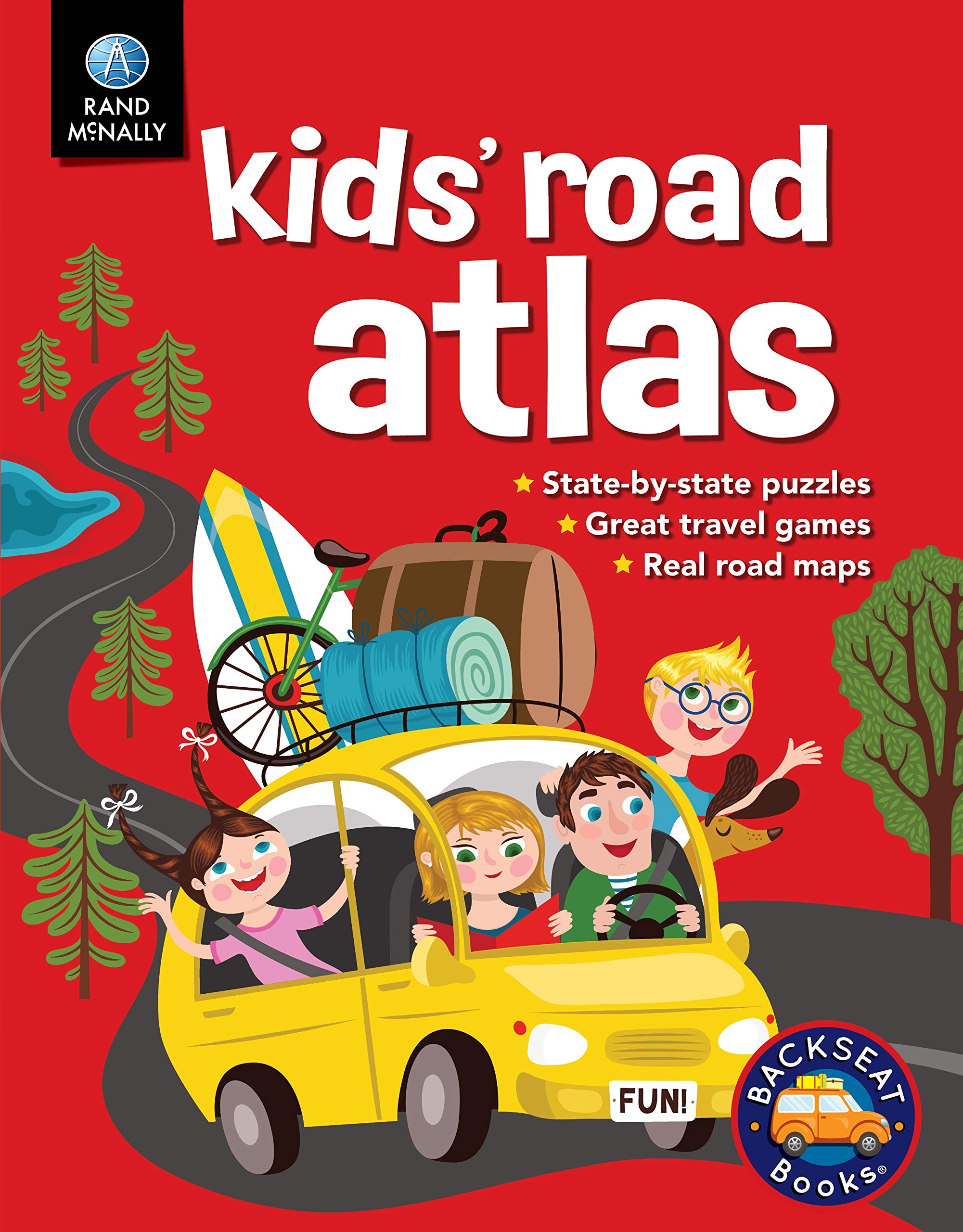 Rand McNally Kids' Road Atlas,Used