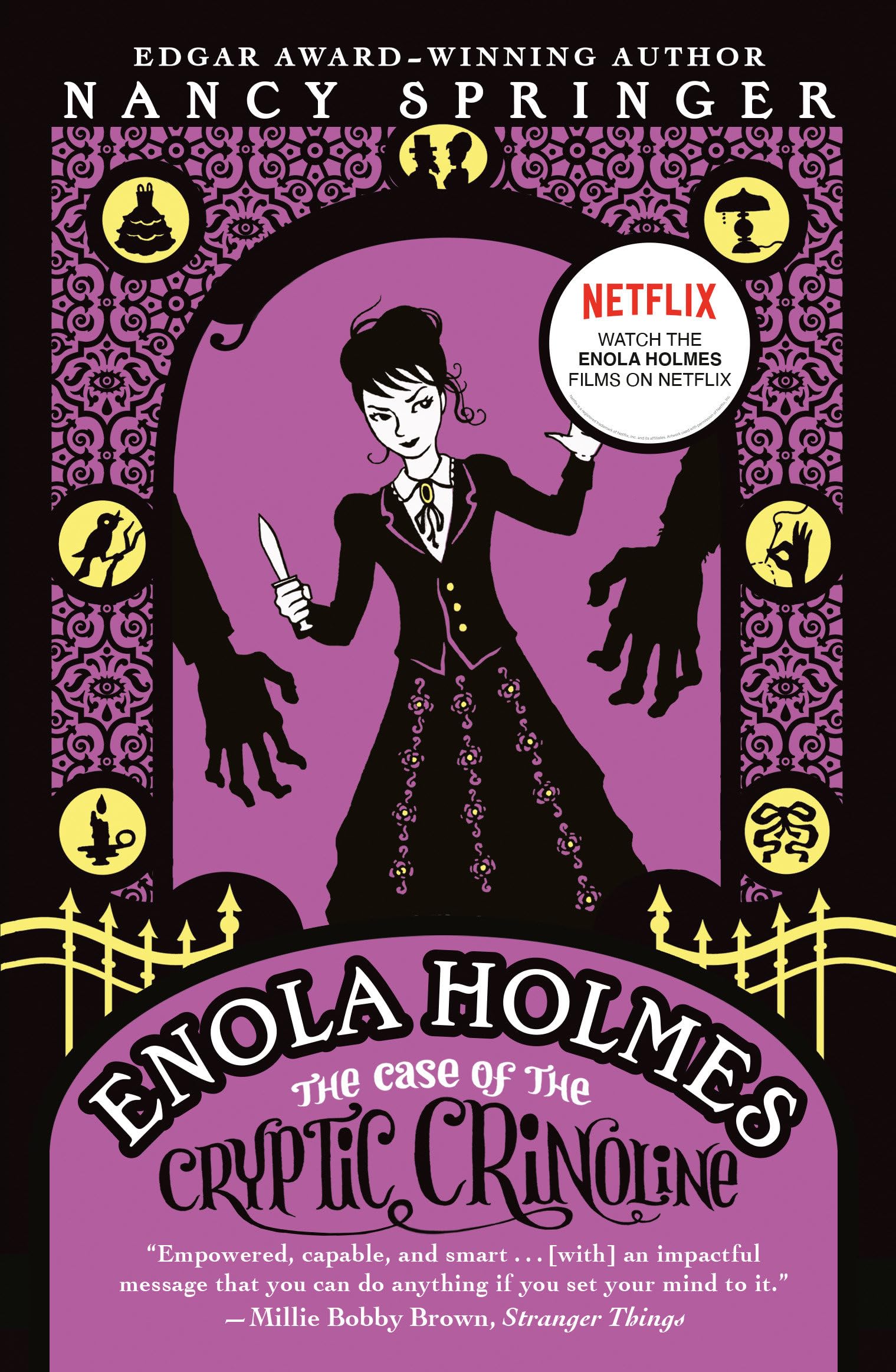 Enola Holmes: The Case of the Cryptic Crinoline (An Enola Holmes Mystery),New