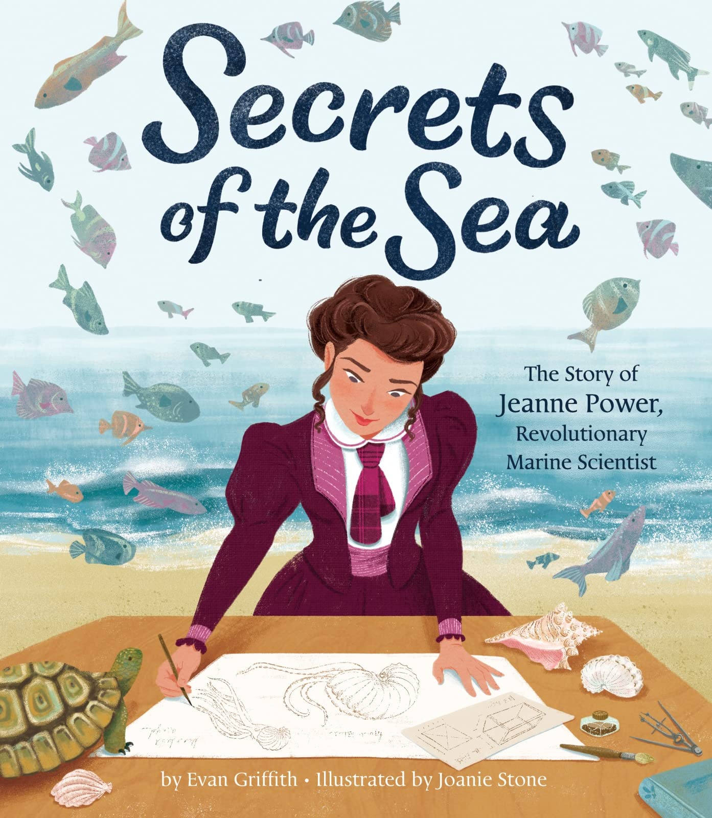 Secrets of the Sea: The Story of Jeanne Power, Revolutionary Marine Scientist,Used