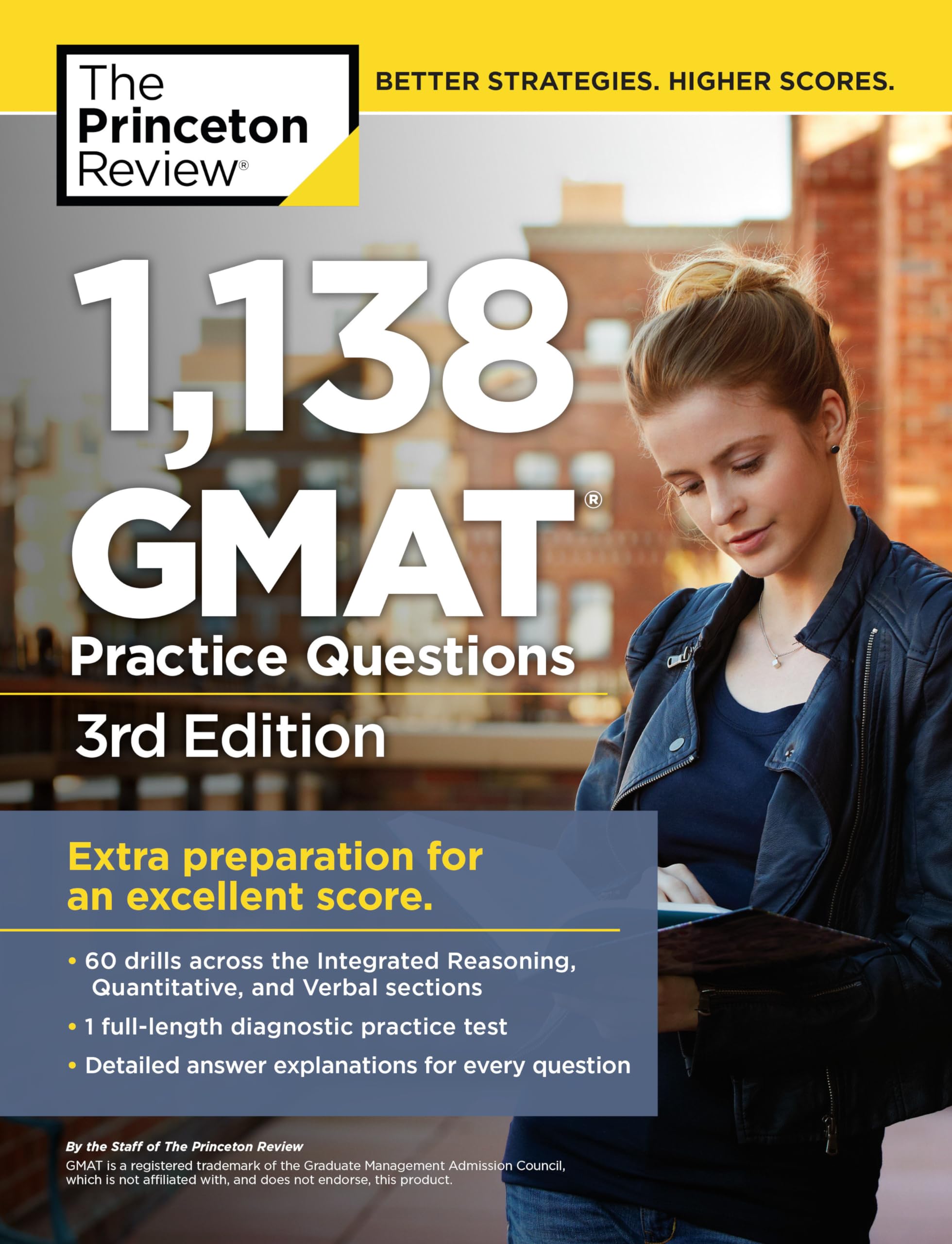 1,138 GMAT Practice Questions, 3rd Edition (Graduate School Test Preparation),Used
