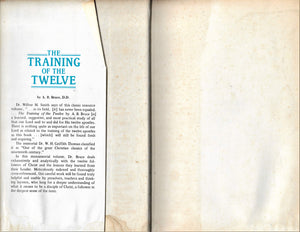 The Training of the Twelve,New