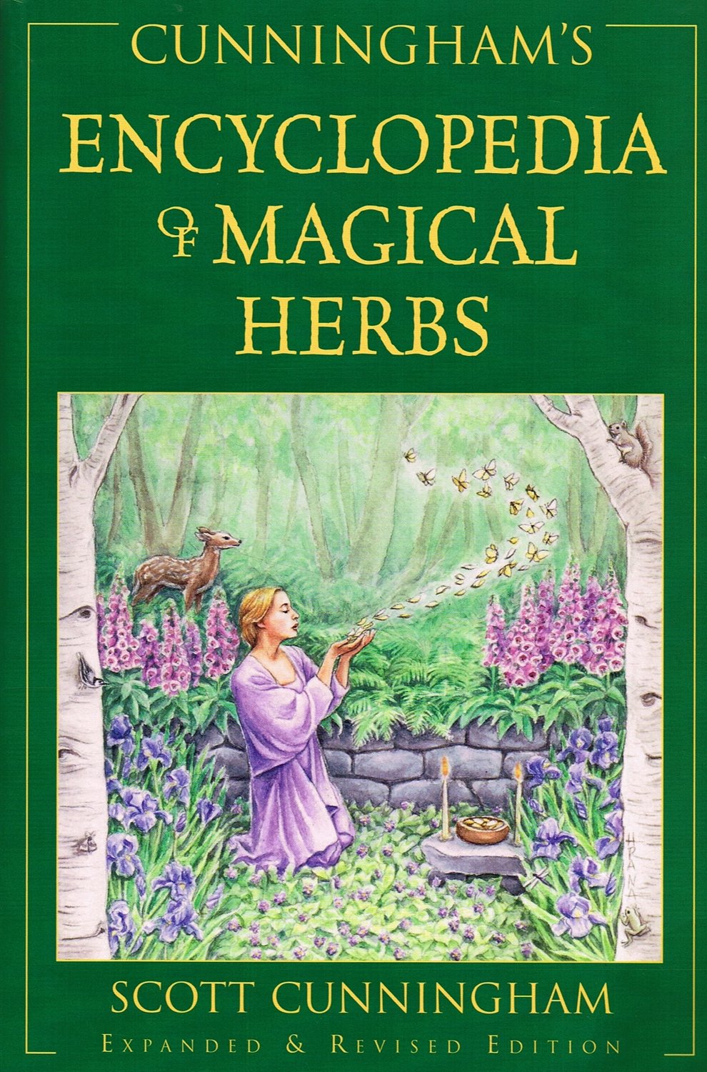 Encyclopedia Of Magical Herbs by Scott Cunningham,Used