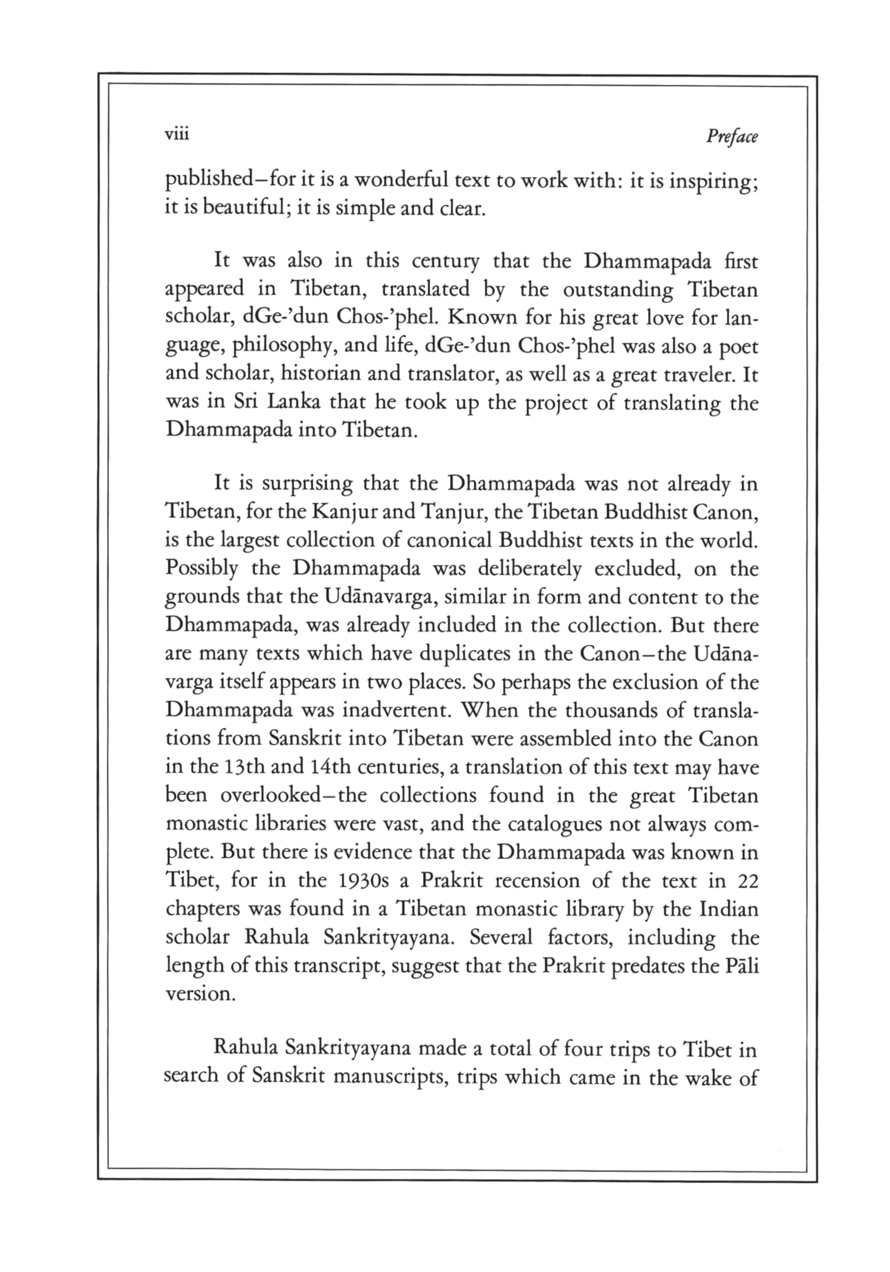 Dhammapada (Tibetan Translation Series) (English, Tibetan and Pali Edition),Used