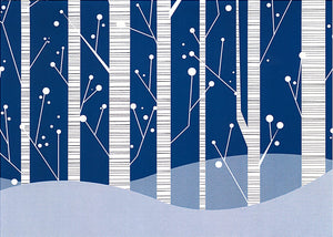 White Birches Holiday Boxed Cards (Christmas Cards, Holiday Cards, Greeting Cards) (Deluxe Boxed Holiday Cards),Used