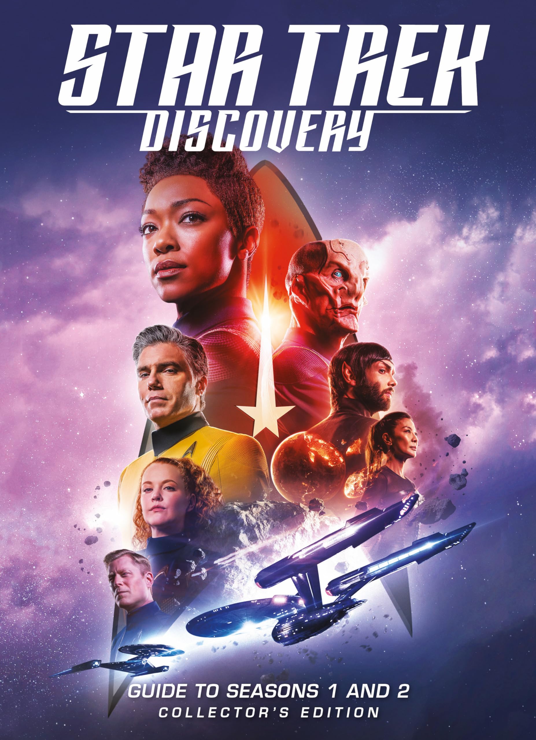Star Trek Discovery: Guide to Seasons 1 and 2 Collector's Edition Book (Titan Star Trek Collections),Used