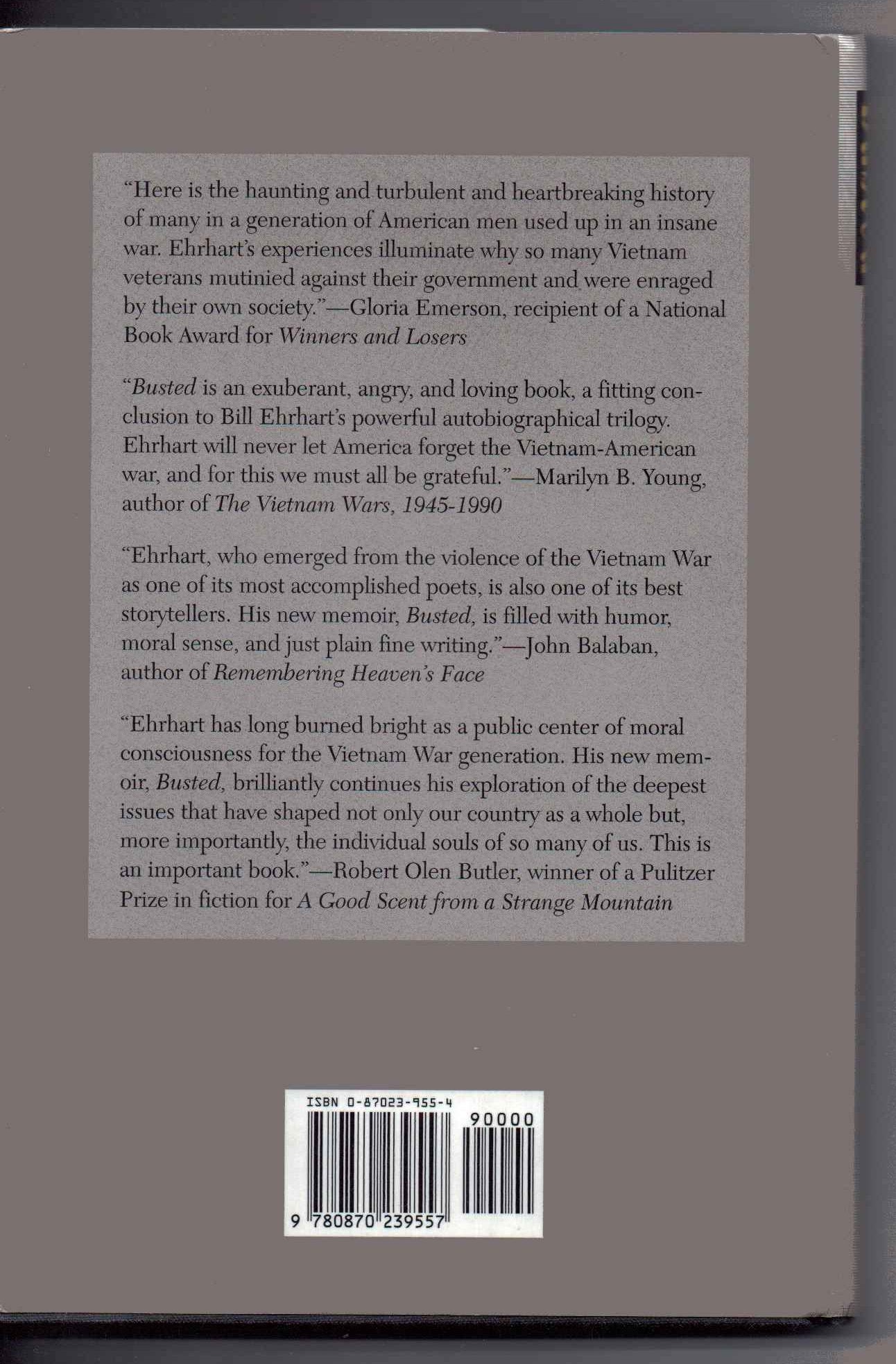 Busted: A Vietnam Veteran In Nixon'S America,Used