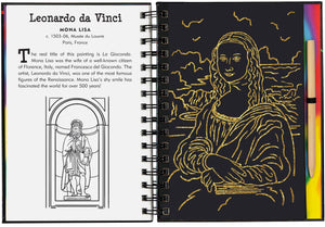Scratch & Sketch Fine Art (Trace Along),Used
