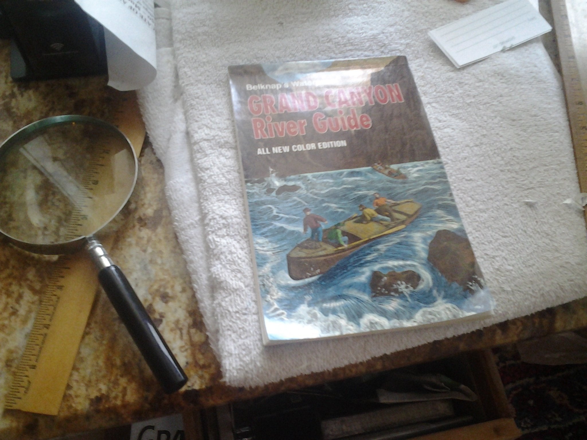 Belknap'S Waterproof Grand Canyon River Guide (All New Color Edition),New