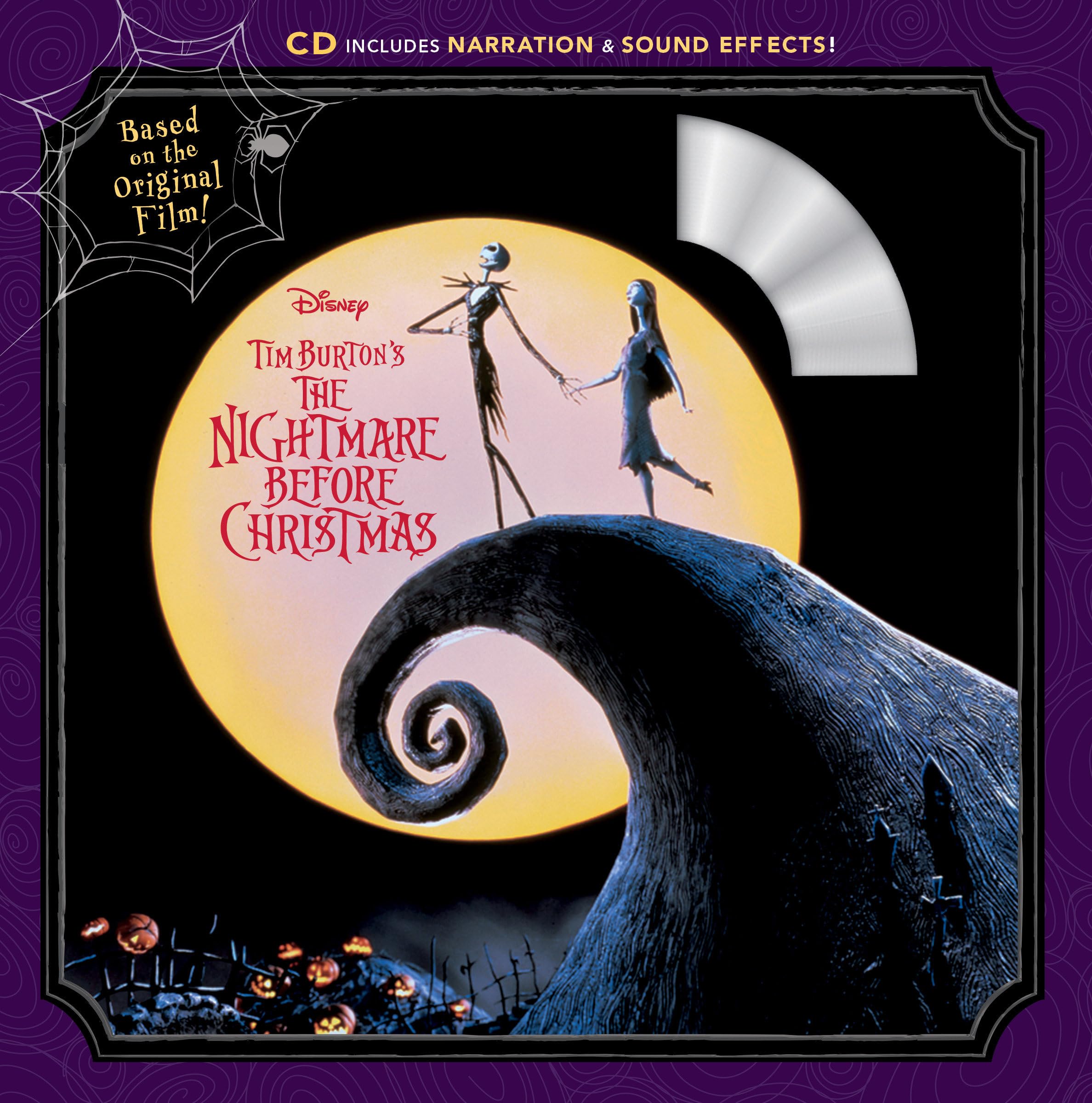 Tim Burton's: The Nightmare Before Christmas Book & CD,New