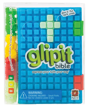glipit Bible NLT (Silicone, Blue),Used