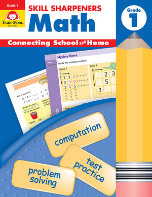 Skill Sharpeners Math, Grade 1,New