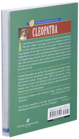 Sterling Biographies: Cleopatra: Egypt's Last and Greatest Queen,Used