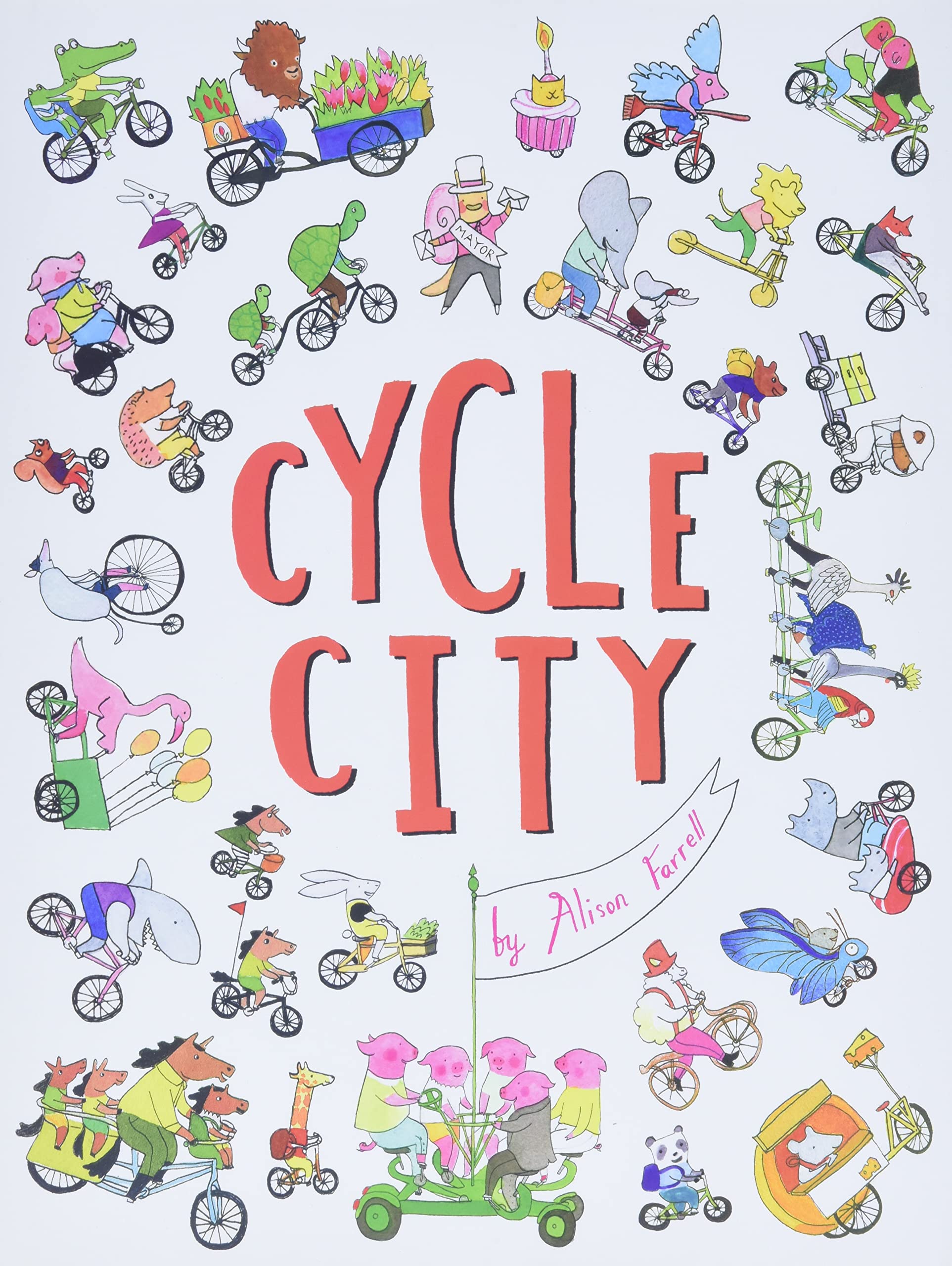 Cycle City: (City Books For Kids, Find And Seek Books)