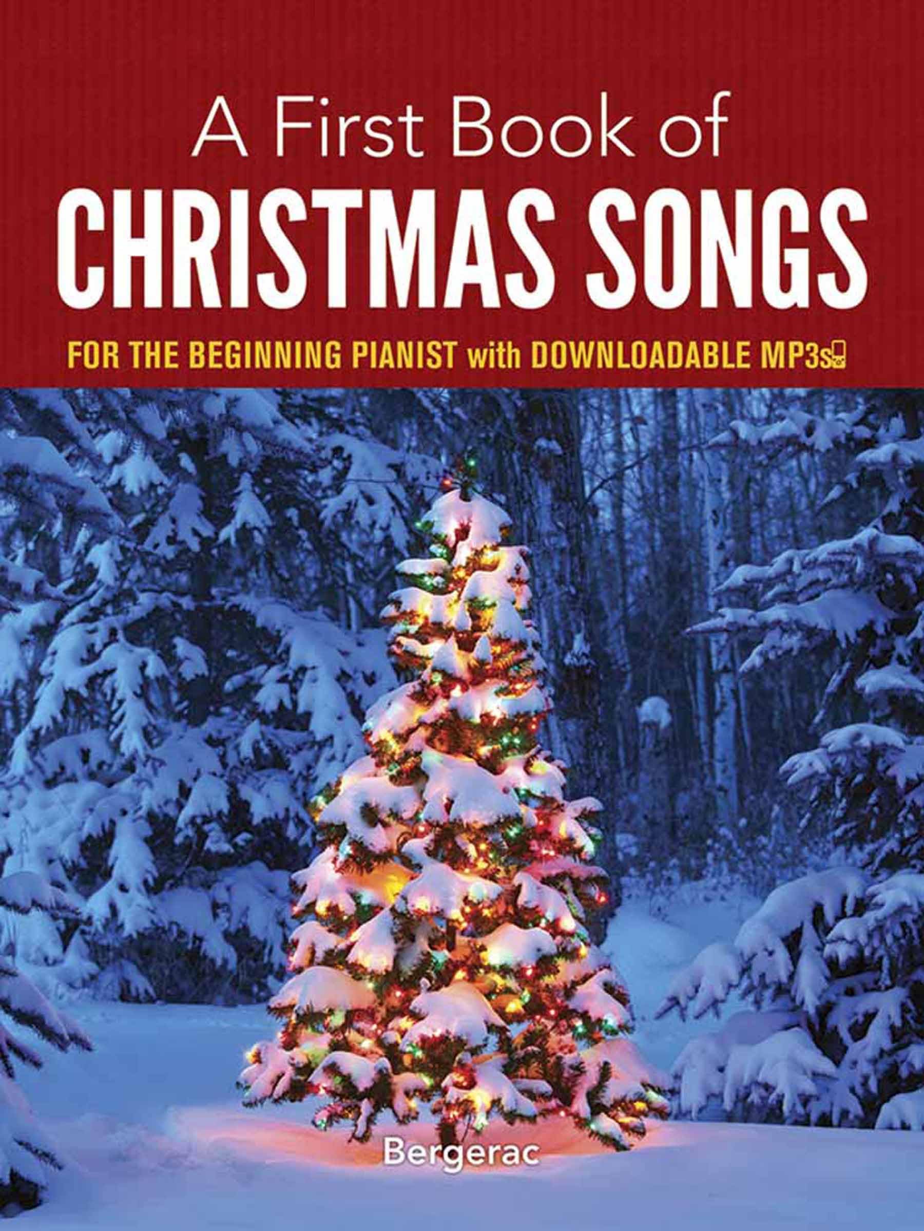 A First Book of Christmas Songs: For The Beginning Pianist with Downloadable MP3s (Dover Classical Piano Music For Beginners),Used
