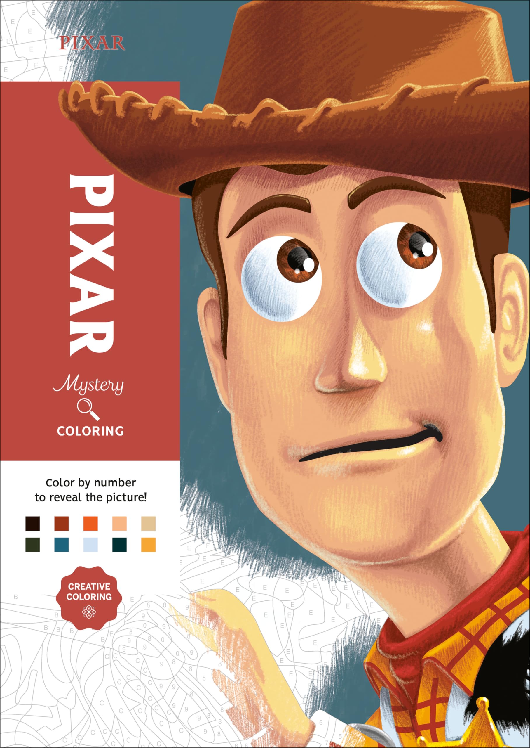 Disney Mystery Coloring: Pixar: A Color By Number Book