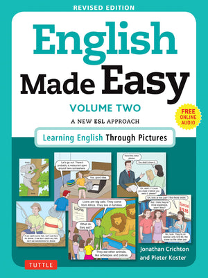 English Made Easy Volume Two: A New Esl Approach: Learning English Through Pictures,Used
