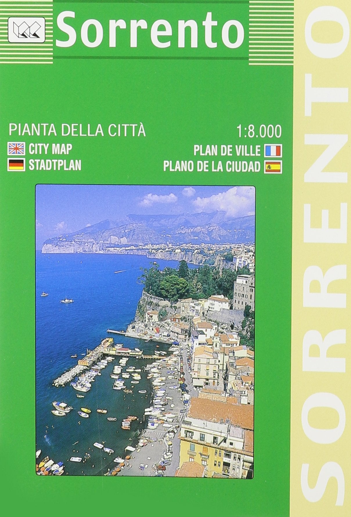 Sorrento City Plan (English, Spanish, French, Italian and German Edition),Used