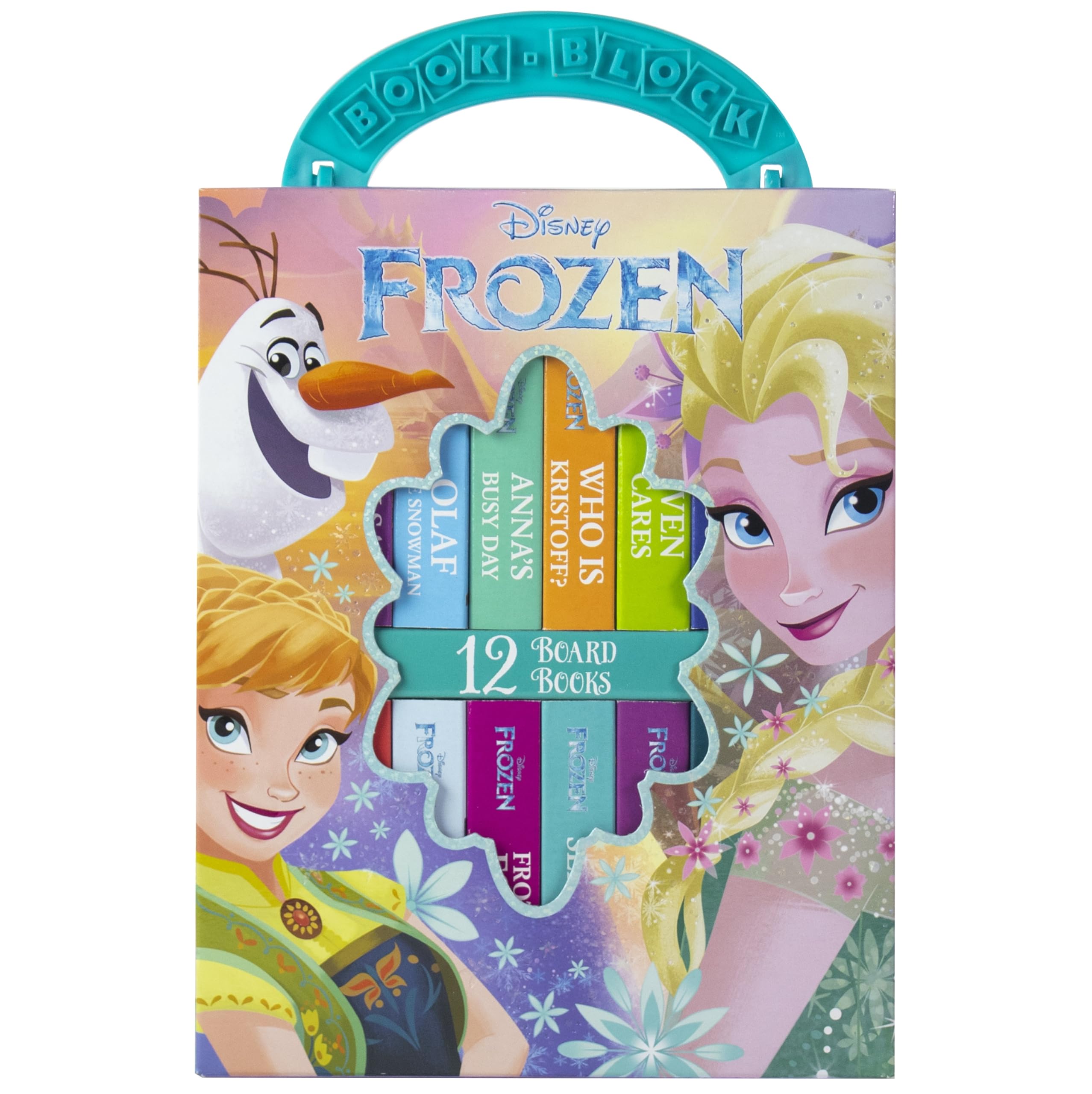 Disney  Frozen My First Library Board Book Block 12Book Set  PI Kids,New