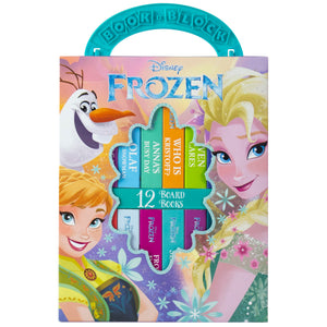 Disney  Frozen My First Library Board Book Block 12Book Set  PI Kids,New