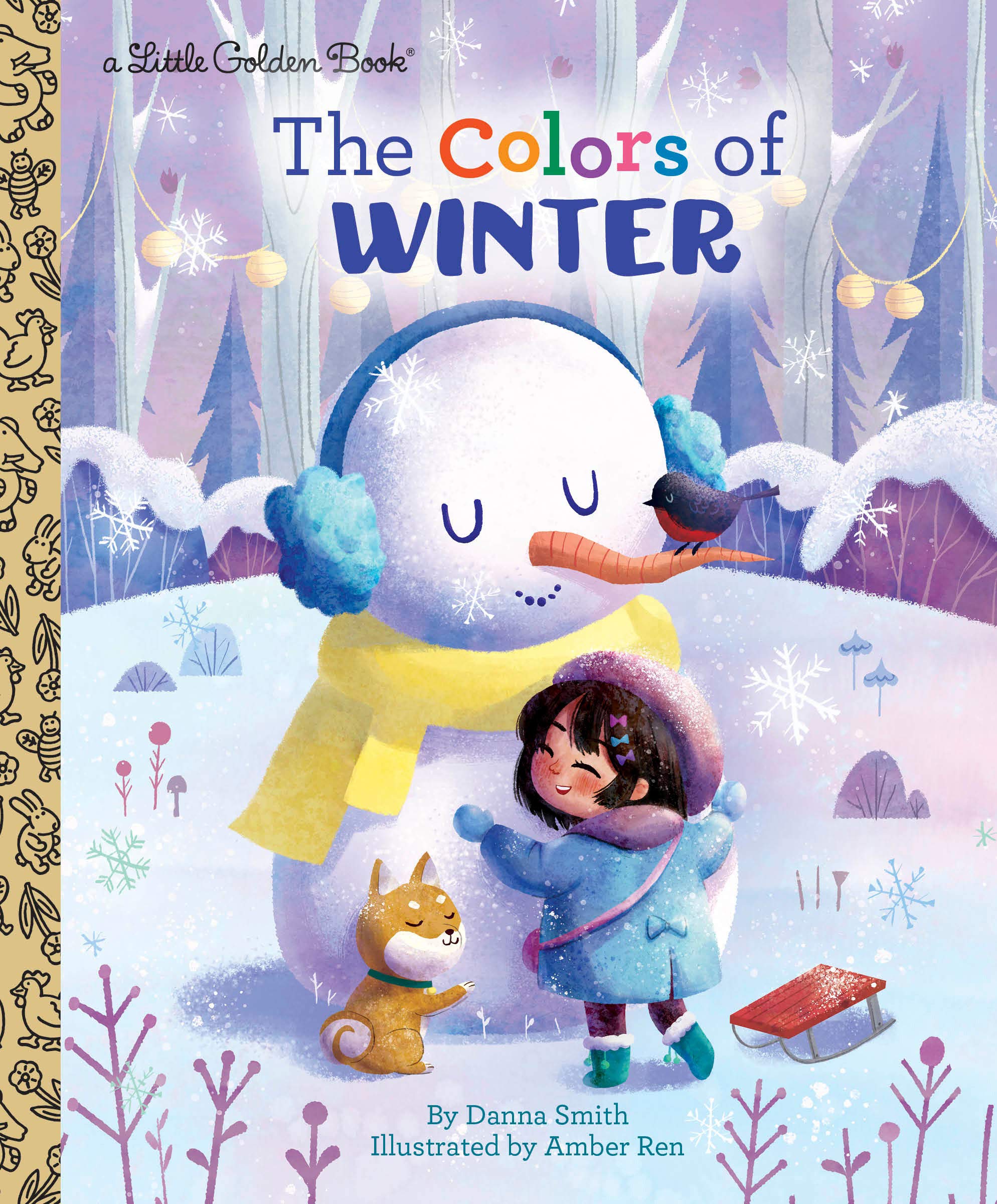 The Colors of Winter (Little Golden Book),Used