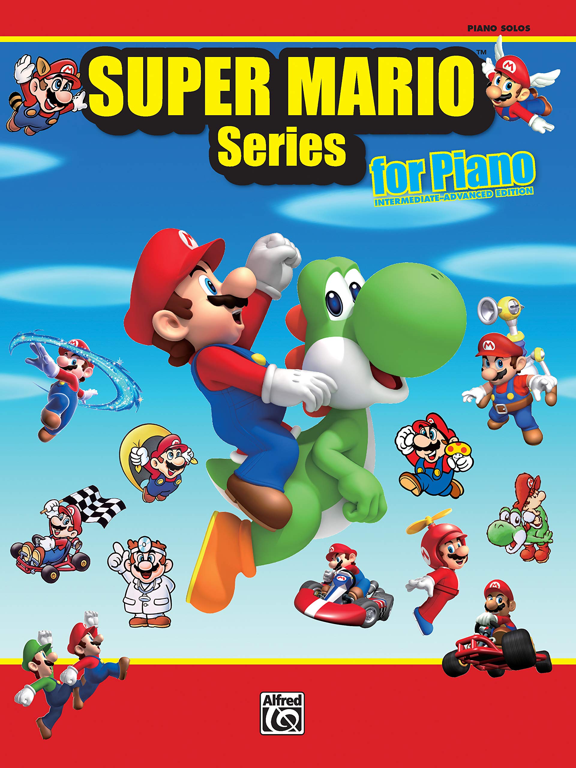 Super Mario Series for Piano: Intermediate/Advanced Piano Solos,Used