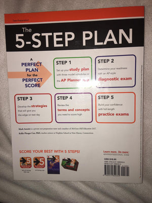 5 Steps to a 5 AP Biology 2016,Used