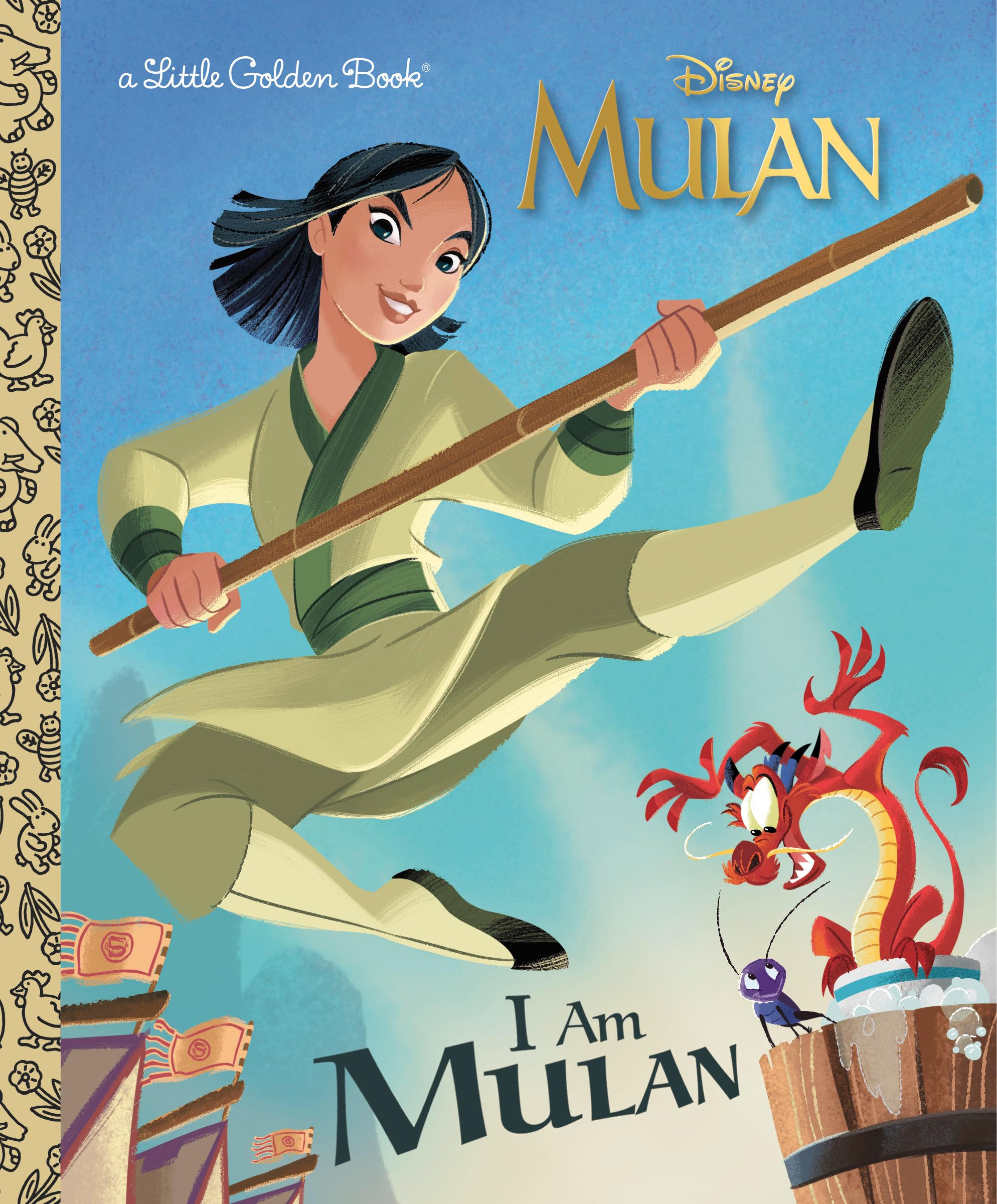 I Am Mulan (Disney Princess) (Little Golden Book),New