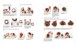 Pom Pom Animals: 45 Easy and Adorable Projects Made from Wool,New
