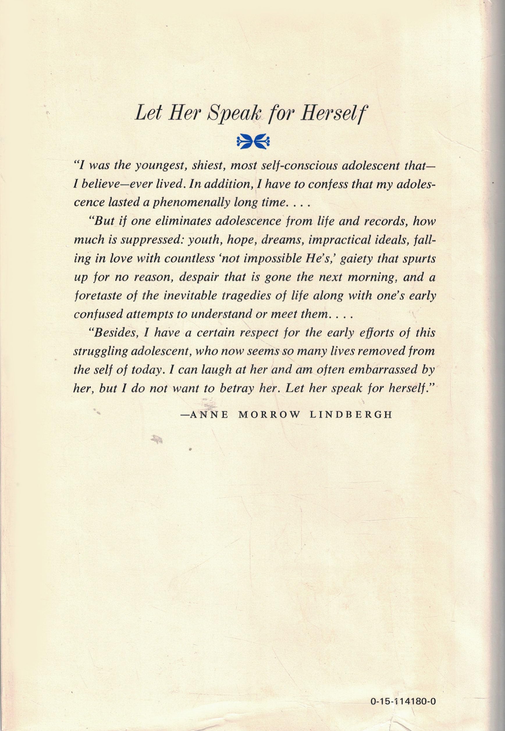 Bring Me A Unicorn: Diaries And Letters Of Anne Morrow Lindbergh, 19221928,New