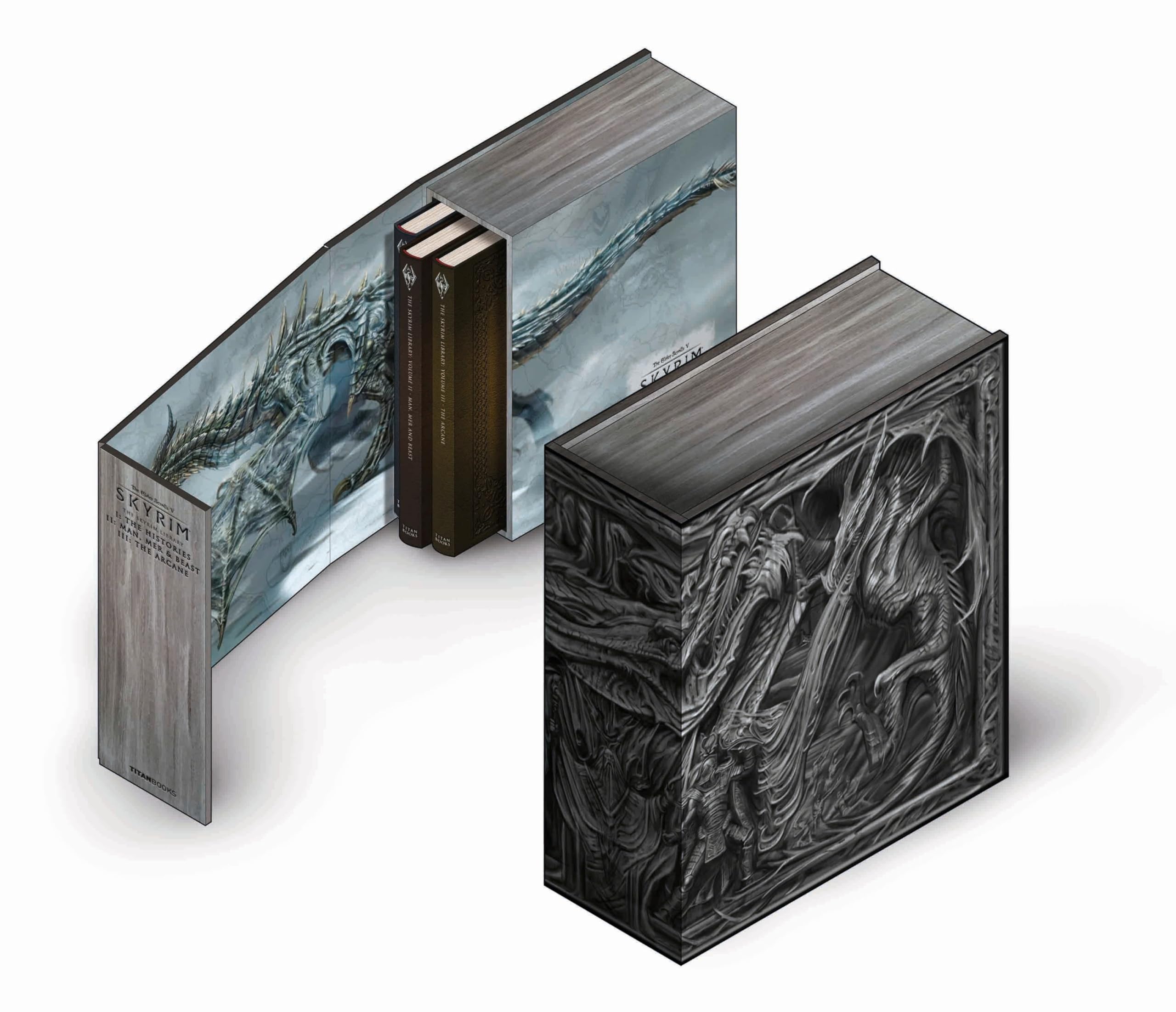 The Skyrim Library  Volumes I, II & III (Box Set),New