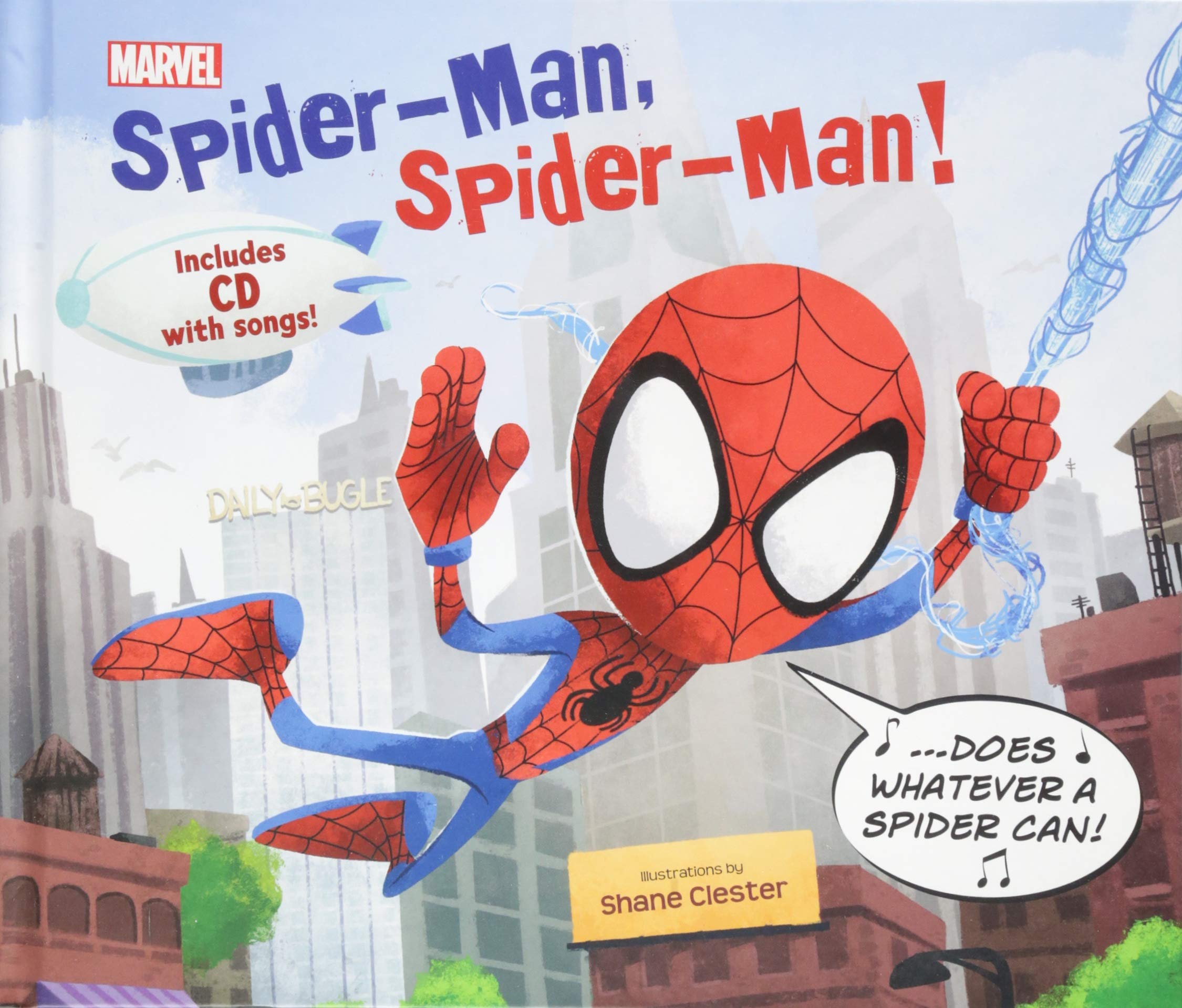 SpiderMan, SpiderMan!: Includes CD with Song!,Used