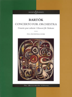 Bela Bartok  Concerto for Orchestra: The Masterworks Library (Boosey & Hawkes Masterworks Library),Used