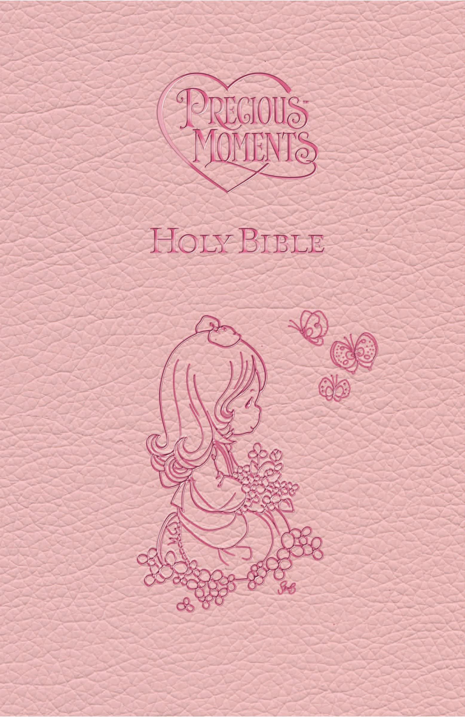 ICB, Precious Moments Holy Bible, Leathersoft, Pink: International Children's Bible,New