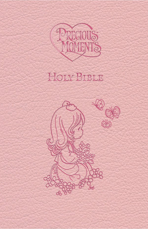 ICB, Precious Moments Holy Bible, Leathersoft, Pink: International Children's Bible,New