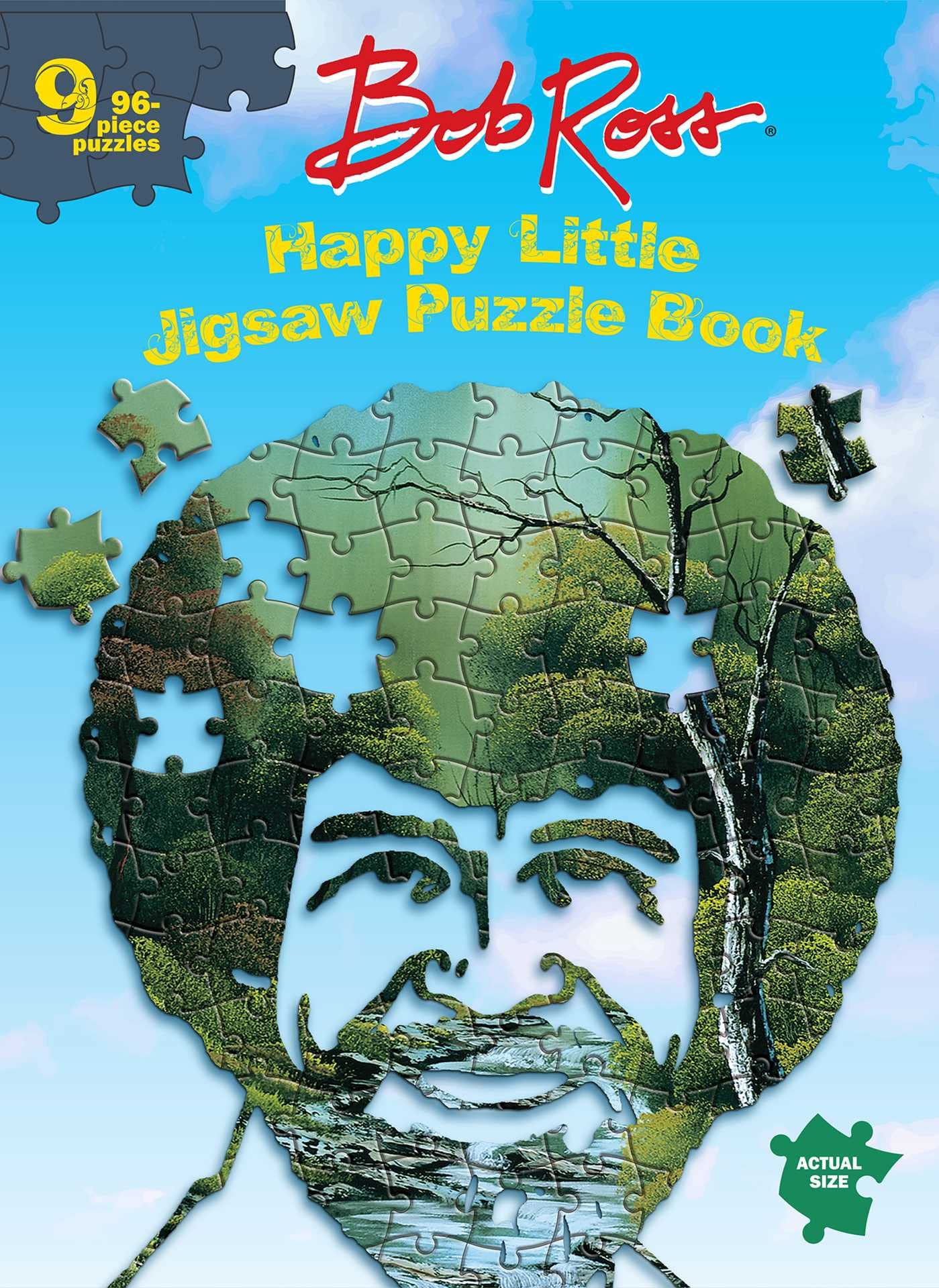 Bob Ross Happy Little Jigsaw Puzzle Book (Jigsaw Puzzle Books),Used
