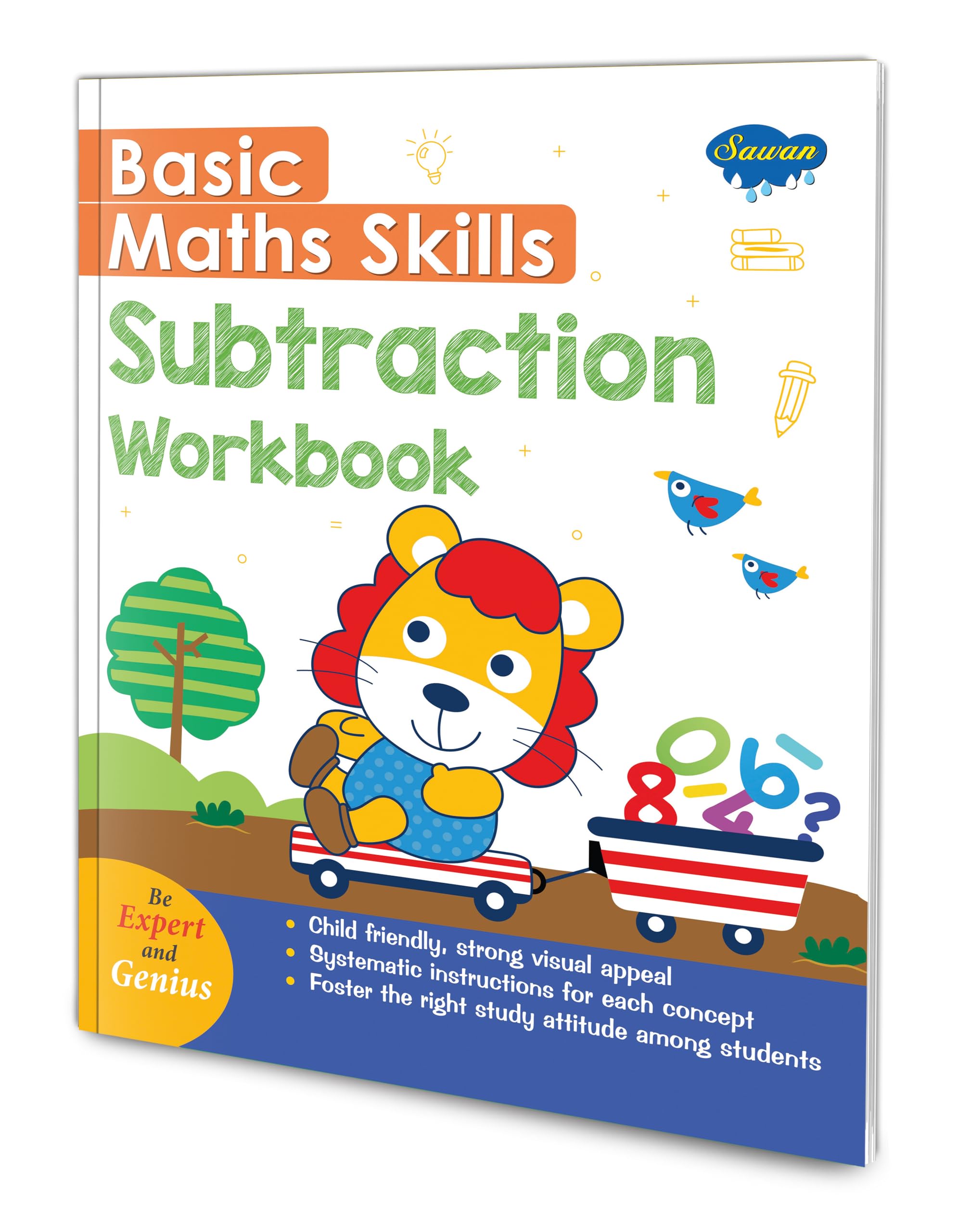 Basic Maths Skills Workbook Subtraction | Mastering The Art Of Subtracting With Ease [Paperback] Sawan