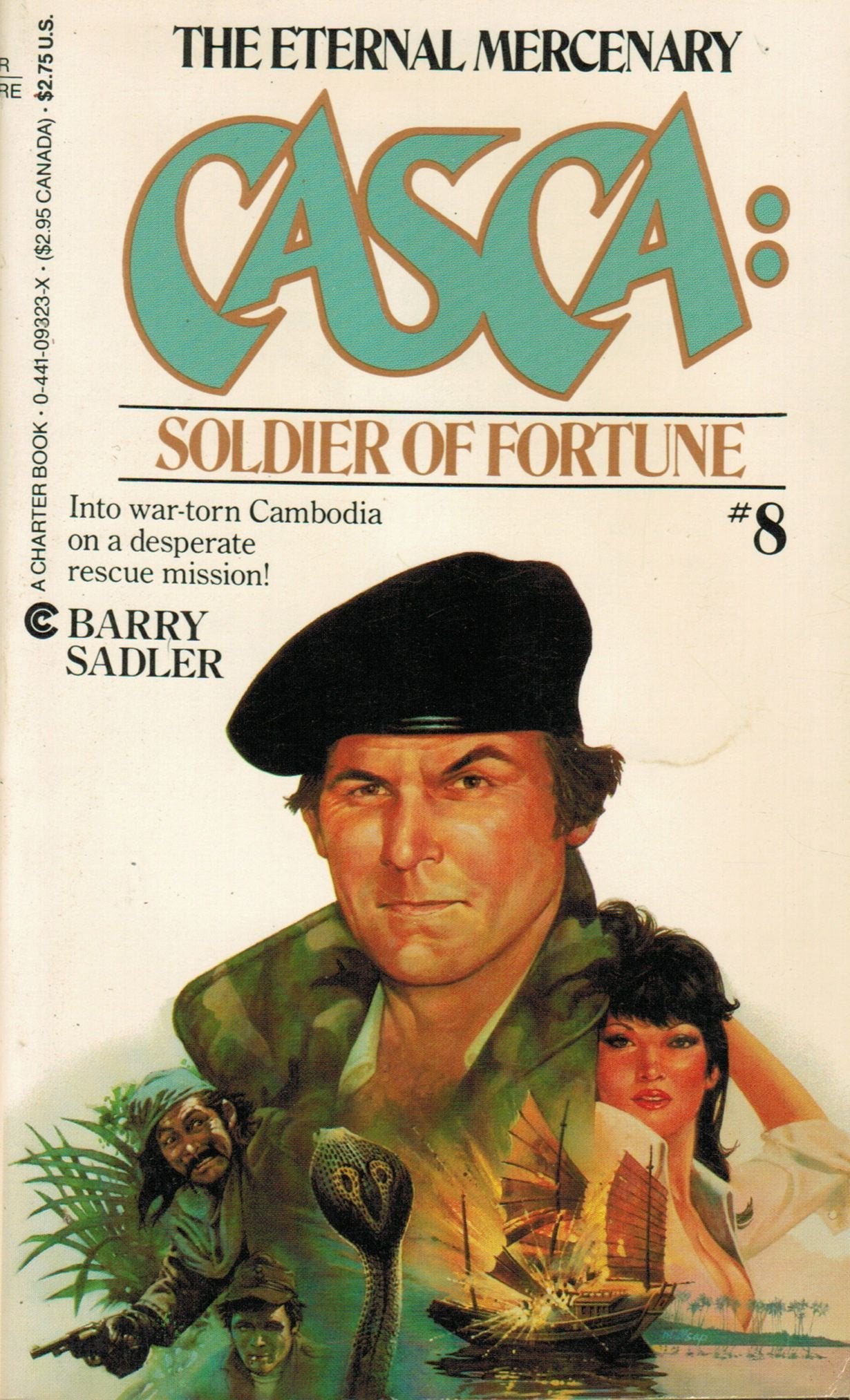 Casca #08: Soldier of Fortune,Used