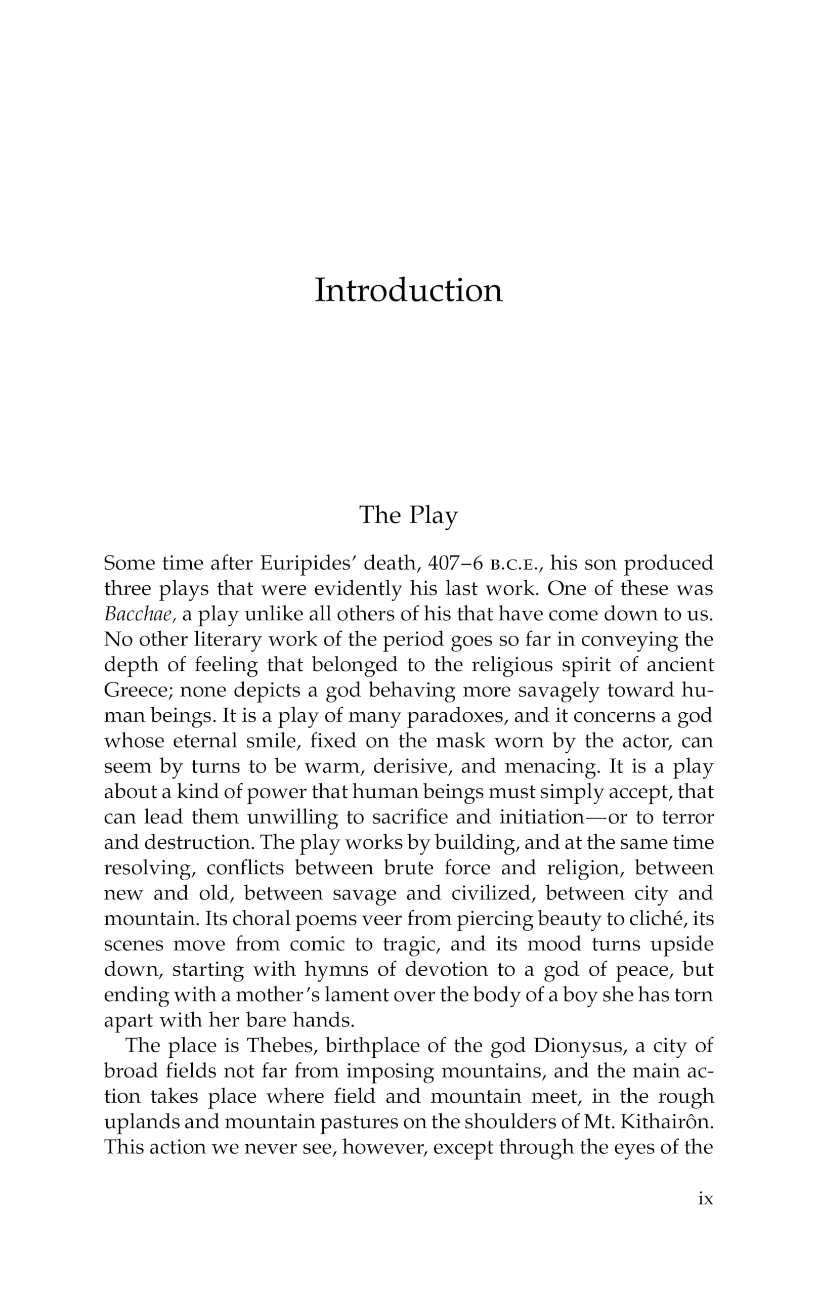 Bacchae-used