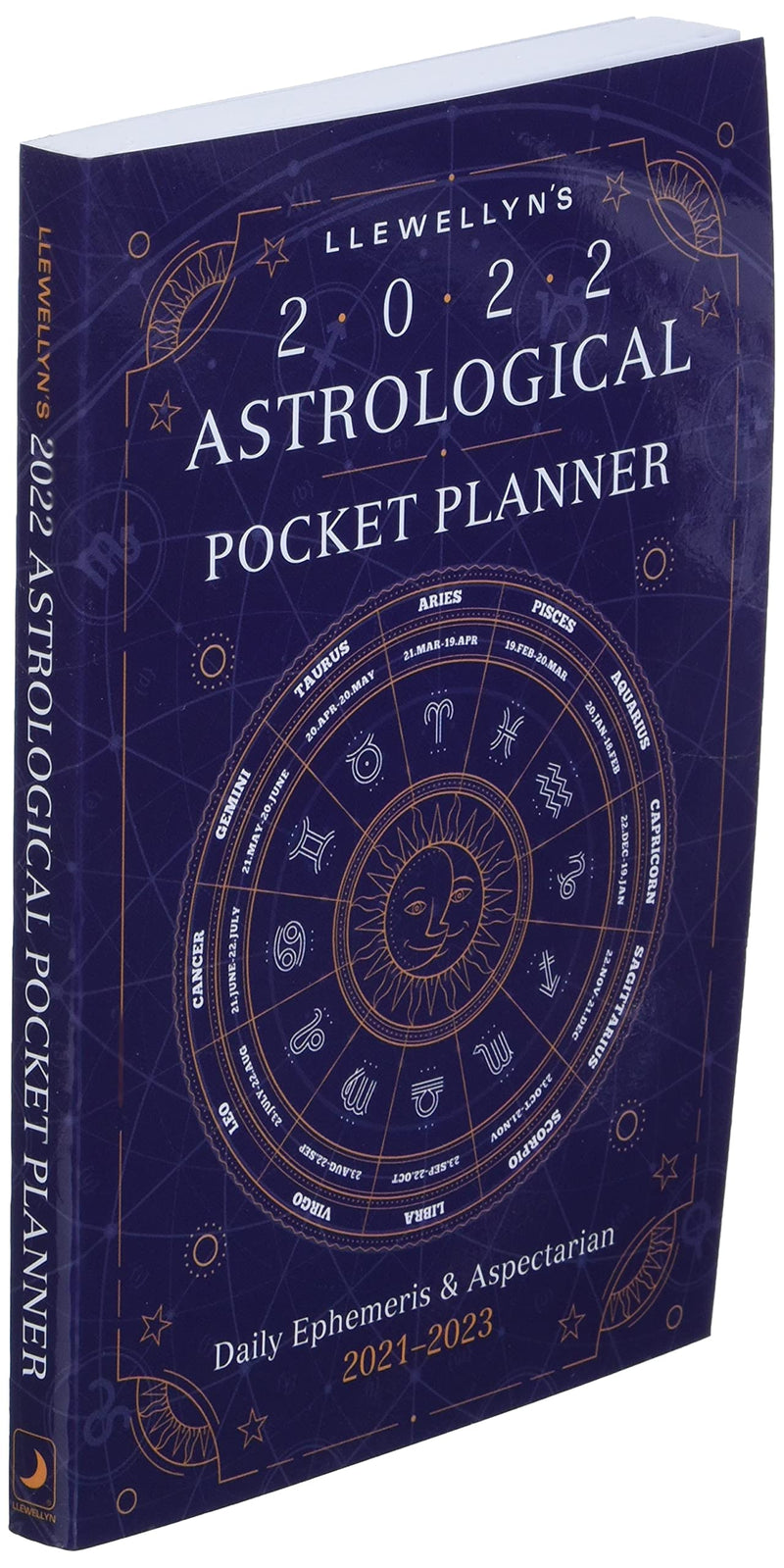 Llewellyn's 2022 Astrological Pocket Planner: Daily Ephemeris & Aspectarian 20212023,Used
