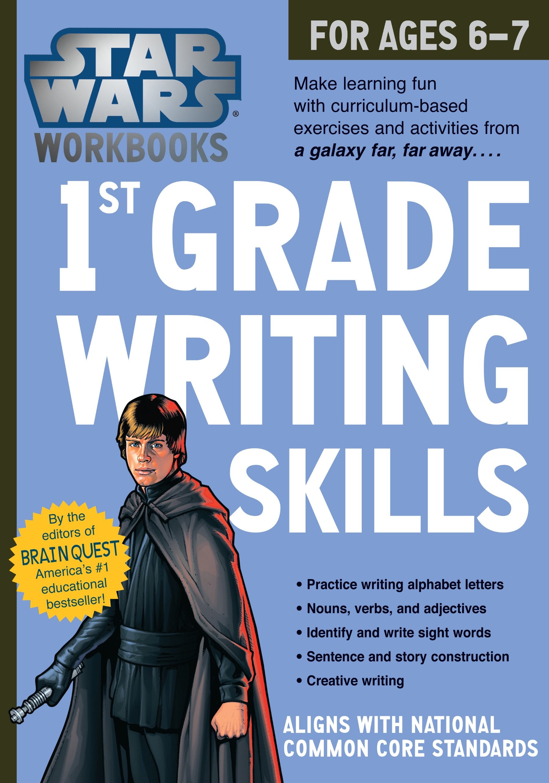 Star Wars Workbook: 1St Grade Writing Skills (Star Wars Workbooks),New
