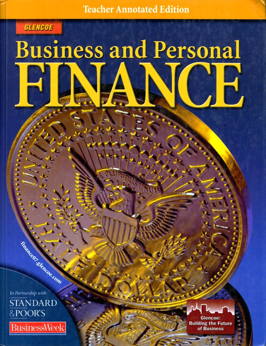 Business And Personal Finance, Teacher Annotated Edition-new