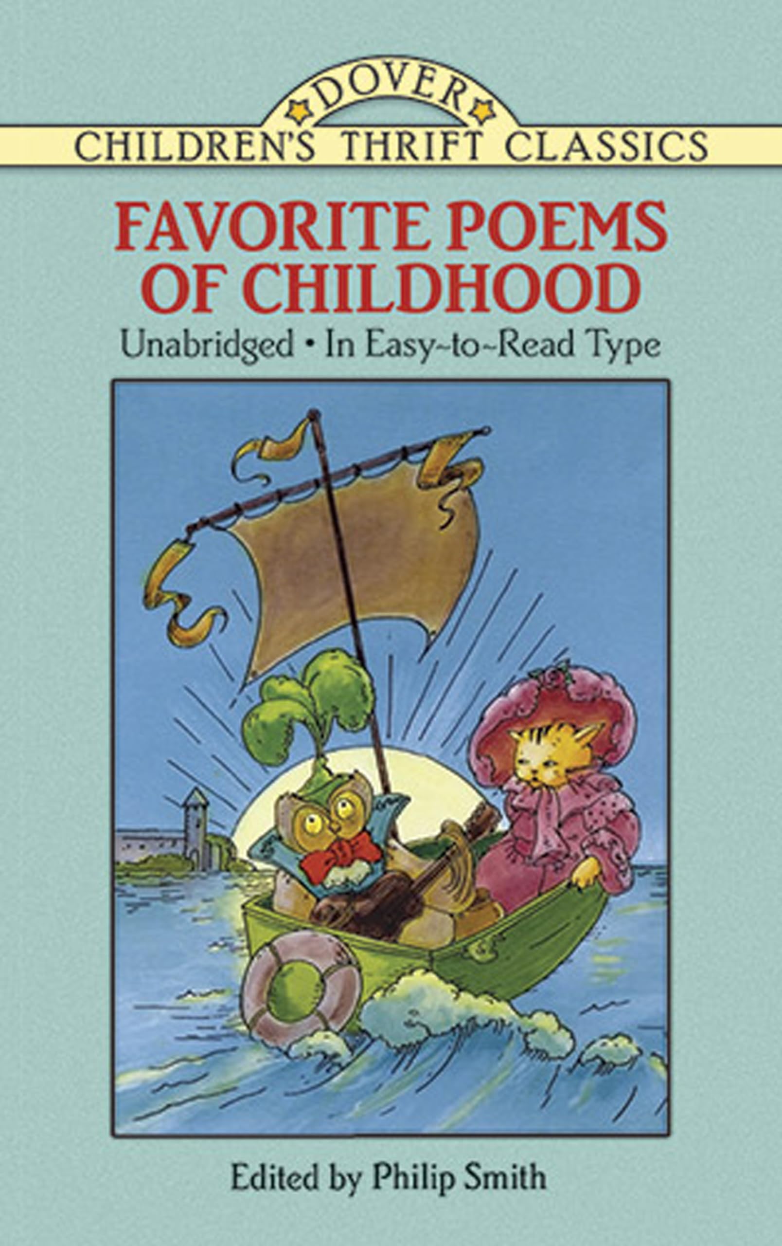 Favorite Poems Of Childhood (Dover Children'S Thrift Classics)-used