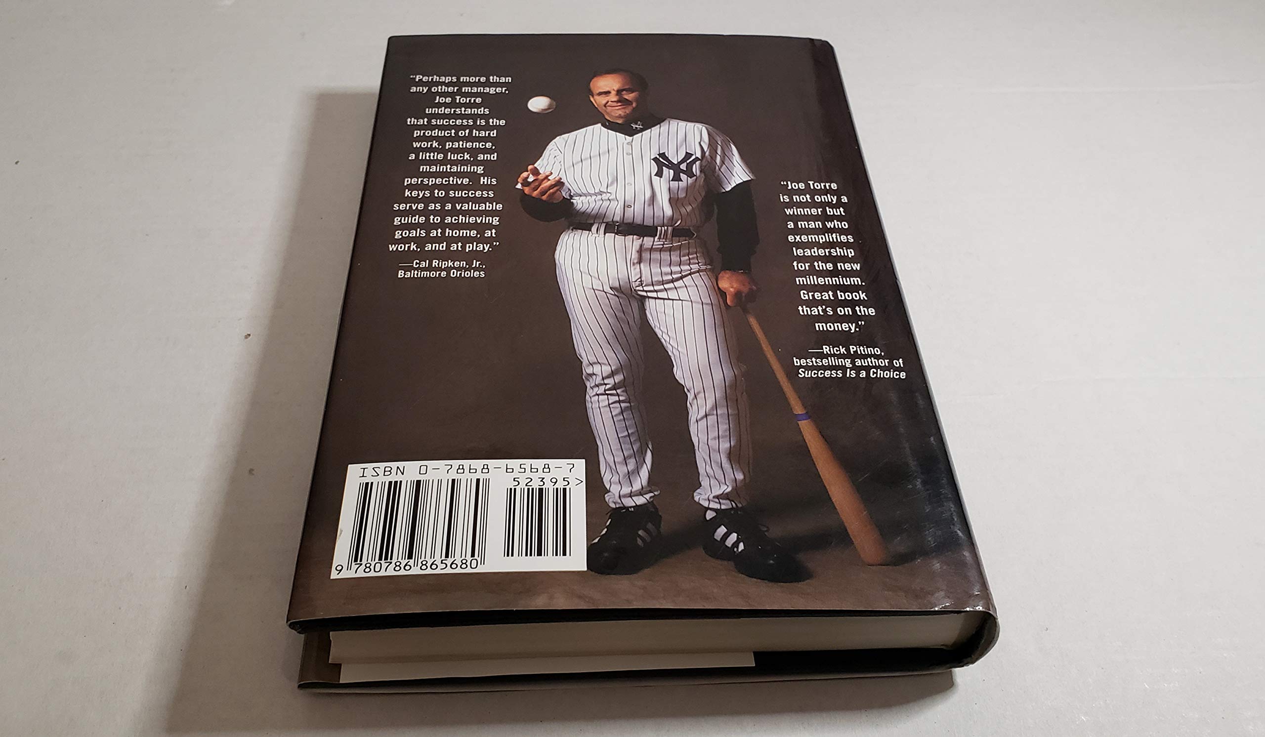 Joe Torre's Ground Rules for Winners: 12 Keys to Managing Team Players, Tough Bosses, Setbacks, and Success,Used