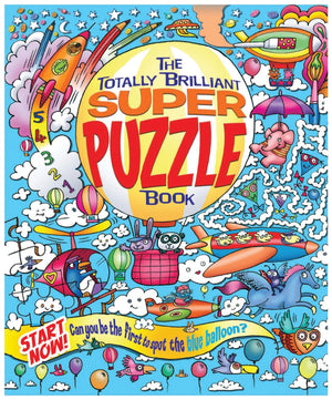 Totally Brilliant Super Puzzle Book,Used